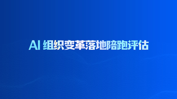 AI 组织变革落地陪跑评估